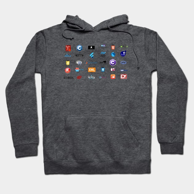 programming languages Hoodie by yourgeekside